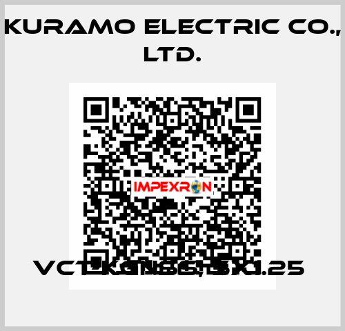VCT-KGNSS, 5x1.25  Kuramo Electric Co., LTD.
