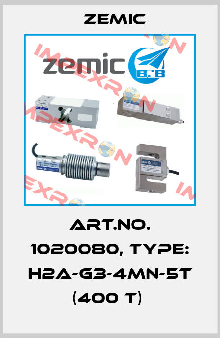 Art.No. 1020080, Type: H2A-G3-4MN-5T (400 t)  ZEMIC