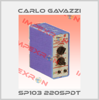 SP103 220SPDT Carlo Gavazzi