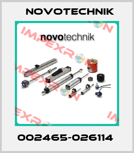 002465-026114  Novotechnik