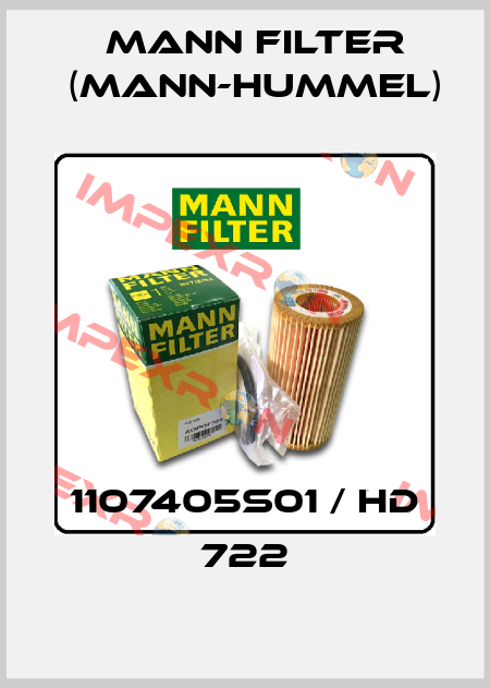 1107405S01 / HD 722 Mann Filter (Mann-Hummel)