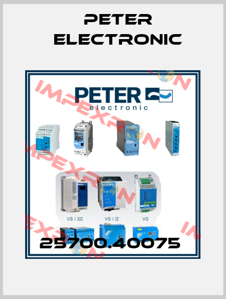 25700.40075  Peter Electronic