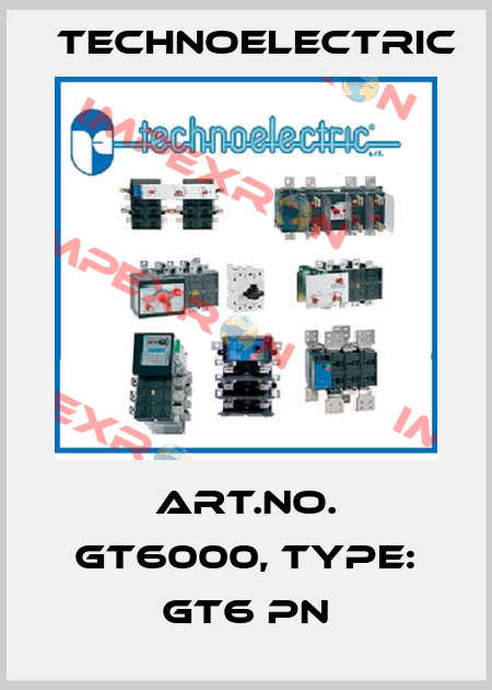 Art.No. GT6000, Type: GT6 PN Technoelectric