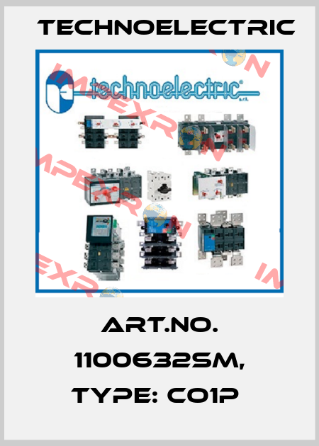 Art.No. 1100632SM, Type: CO1P  Technoelectric