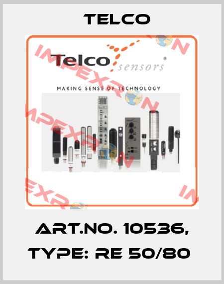 Art.No. 10536, Type: RE 50/80  Telco