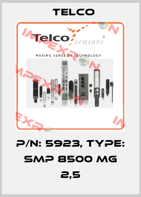 p/n: 5923, Type: SMP 8500 MG 2,5 Telco
