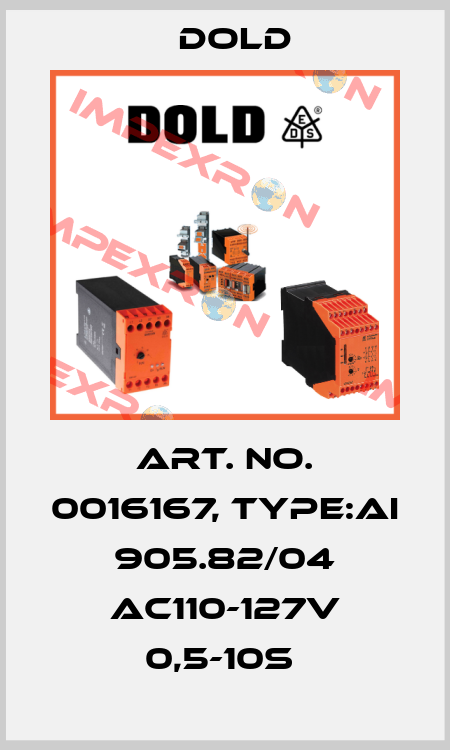 Art. No. 0016167, Type:AI 905.82/04 AC110-127V 0,5-10S  Dold