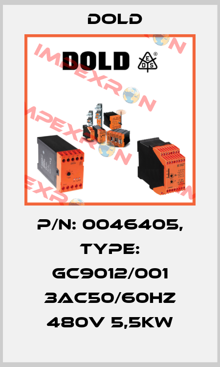 p/n: 0046405, Type: GC9012/001 3AC50/60HZ 480V 5,5KW Dold