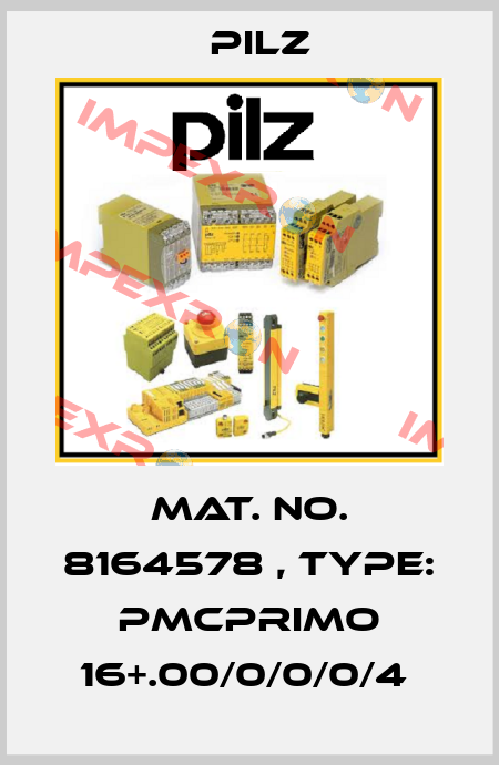 Mat. No. 8164578 , Type: PMCprimo 16+.00/0/0/0/4  Pilz