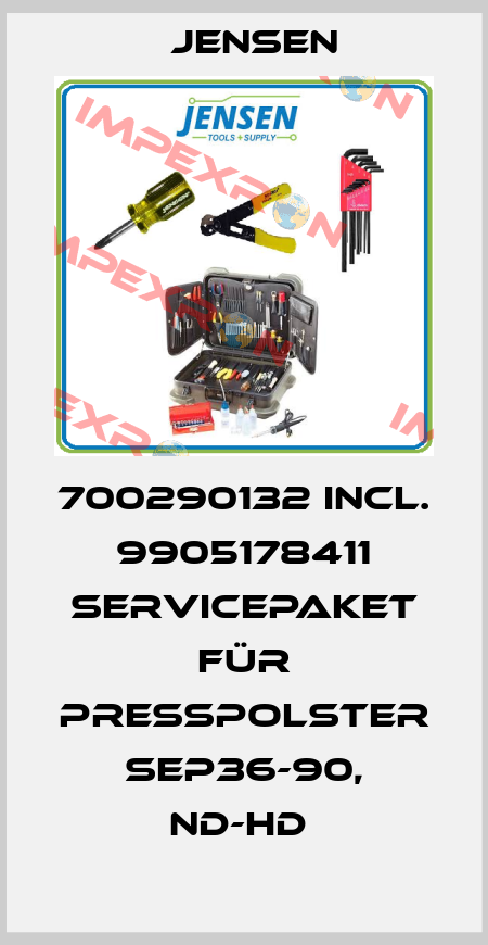 700290132 incl. 9905178411 Servicepaket für Presspolster SEP36-90, ND-HD  Jensen