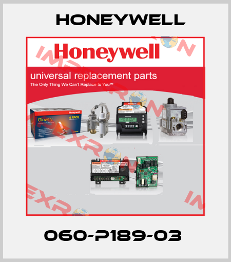 060-P189-03  Honeywell