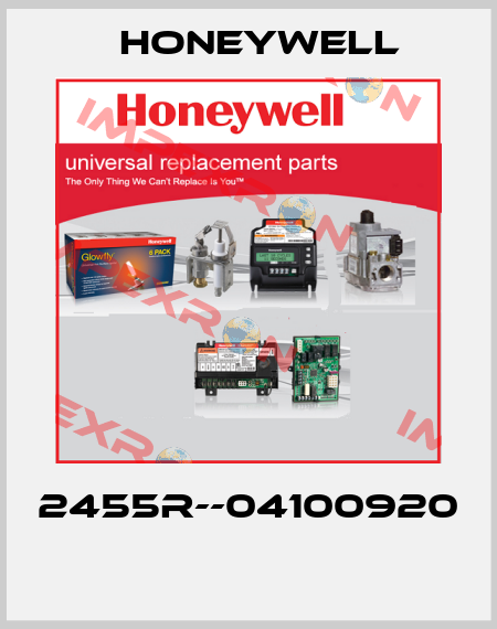 2455R--04100920  Honeywell