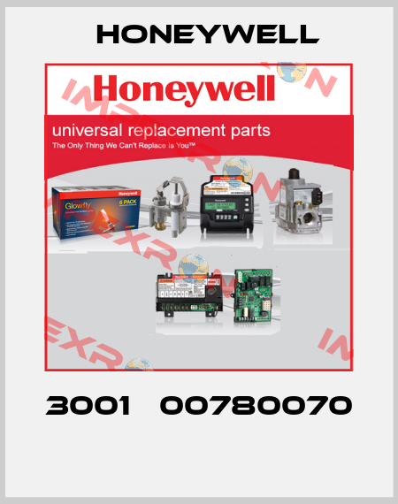 3001   00780070  Honeywell