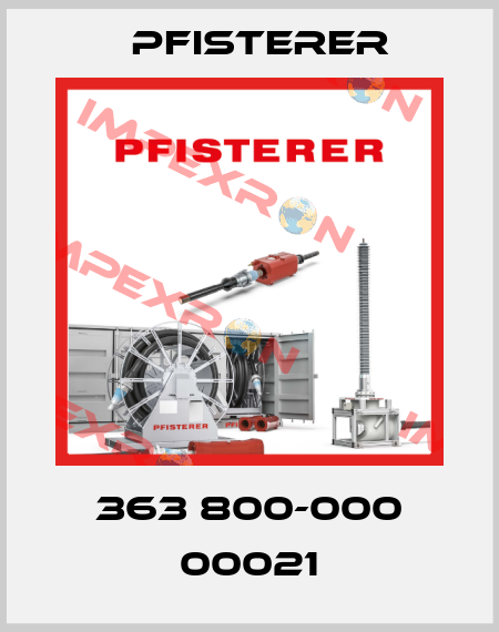 363 800-000 00021 Pfisterer