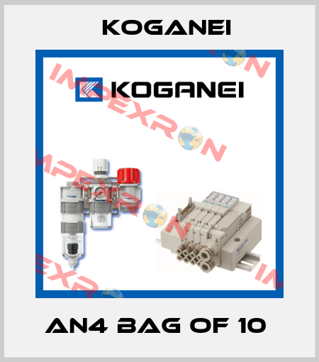AN4 BAG OF 10  Koganei