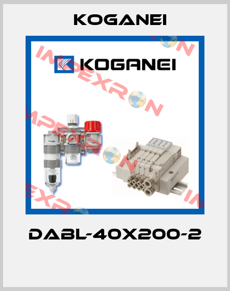 DABL-40X200-2  Koganei