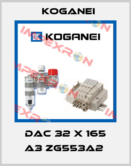 DAC 32 X 165 A3 ZG553A2  Koganei