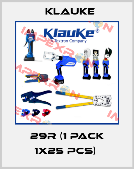 29R (1 pack 1x25 pcs)  Klauke