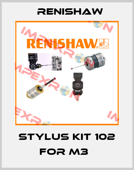 Stylus kit 102 for M3   Renishaw