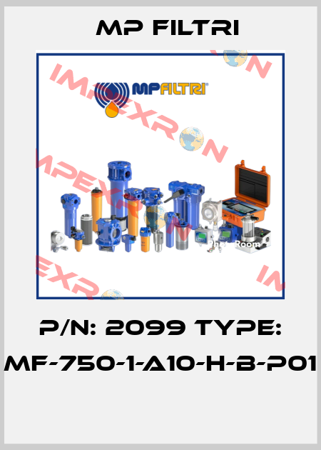 P/N: 2099 Type: MF-750-1-A10-H-B-P01  MP Filtri