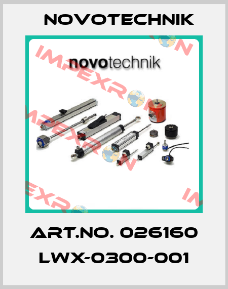 ART.NO. 026160 LWX-0300-001 Novotechnik