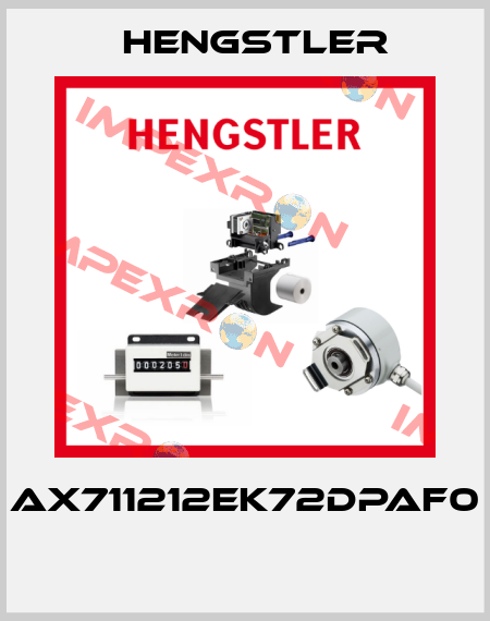 AX711212EK72DPAF0  Hengstler