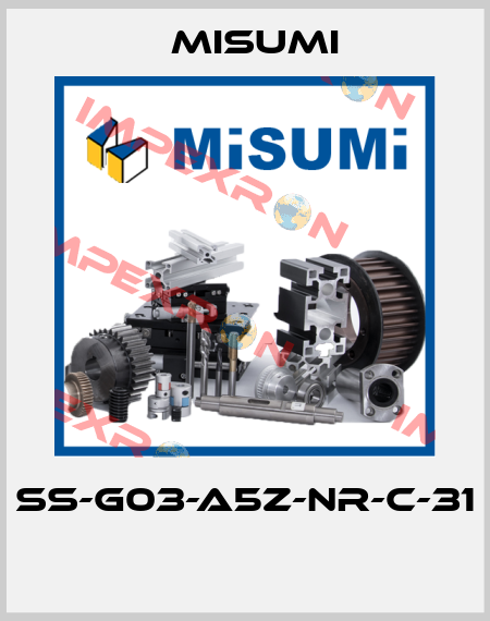 SS-G03-A5Z-NR-C-31  Misumi