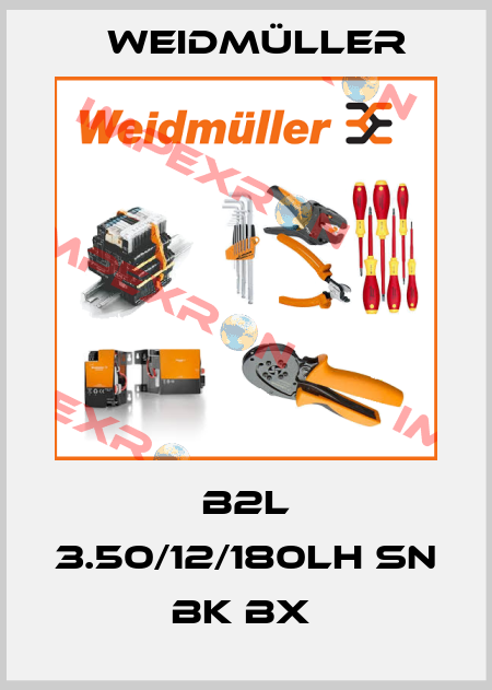 B2L 3.50/12/180LH SN BK BX  Weidmüller