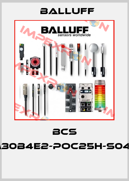 BCS M30B4E2-POC25H-S04K  Balluff