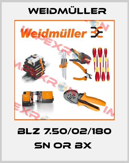 BLZ 7.50/02/180 SN OR BX  Weidmüller