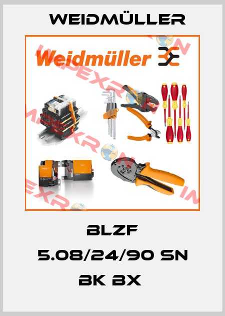 BLZF 5.08/24/90 SN BK BX  Weidmüller