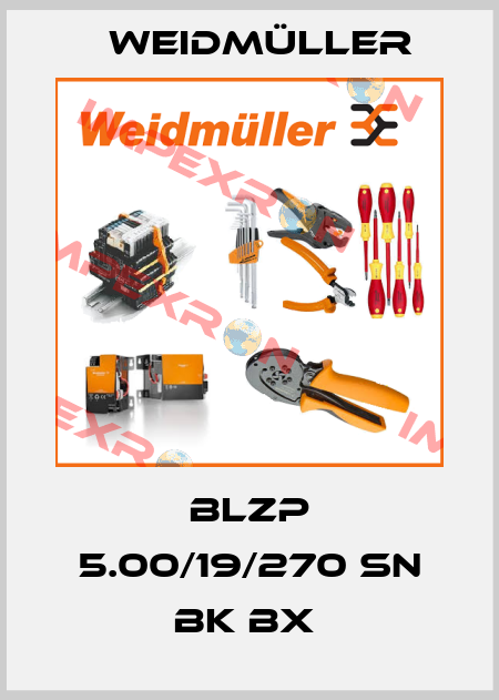 BLZP 5.00/19/270 SN BK BX  Weidmüller