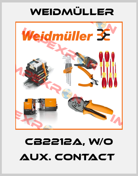 CB2212A, W/O AUX. CONTACT  Weidmüller