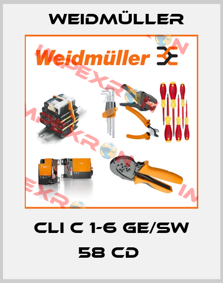 CLI C 1-6 GE/SW 58 CD  Weidmüller