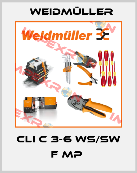CLI C 3-6 WS/SW F MP  Weidmüller