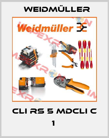 CLI RS 5 MDCLI C 1  Weidmüller