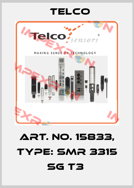 Art. No. 15833, Type: SMR 3315 SG T3  Telco