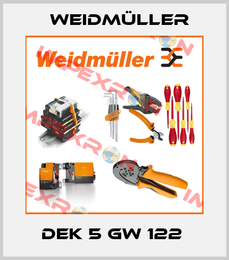 DEK 5 GW 122  Weidmüller