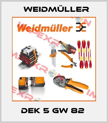 DEK 5 GW 82  Weidmüller