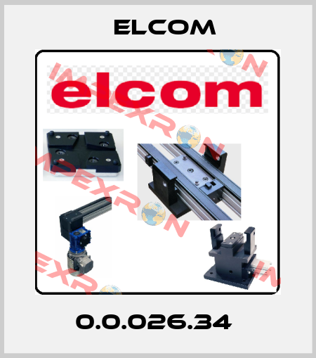 0.0.026.34  Elcom