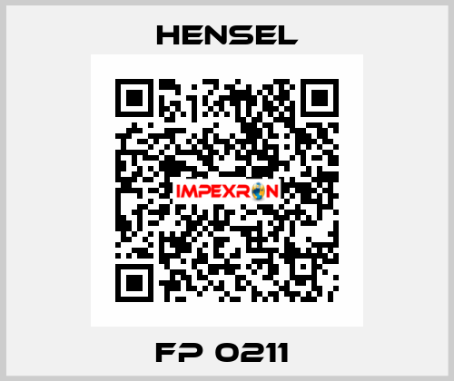 FP 0211  Hensel
