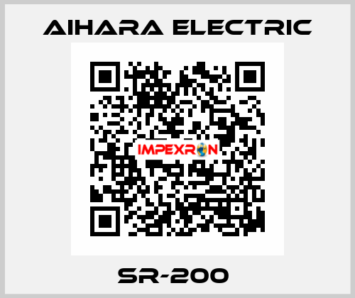 SR-200  Aihara Electric