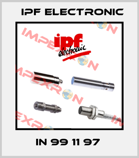 IN 99 11 97  IPF Electronic
