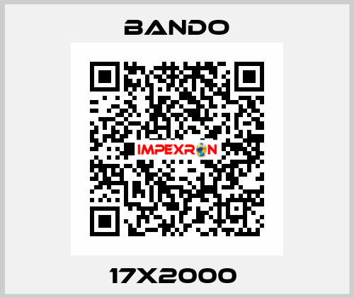 17X2000  Bando