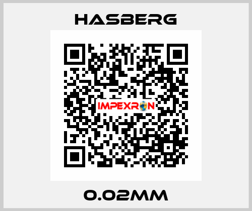 0.02MM Hasberg