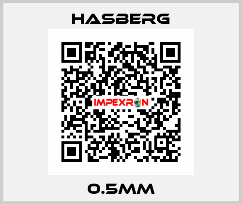 0.5MM Hasberg