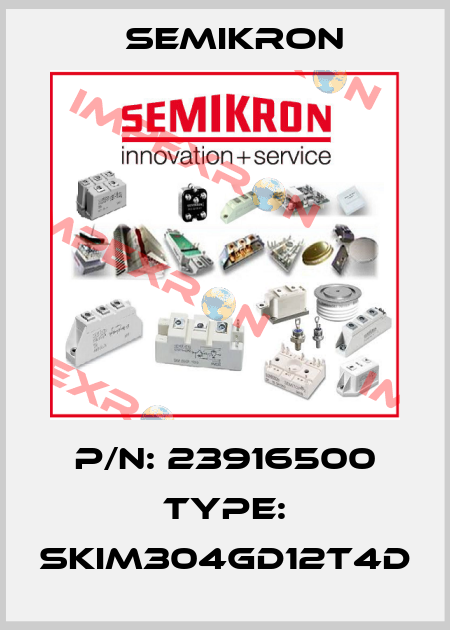 P/N: 23916500 Type: SKiM304GD12T4D Semikron