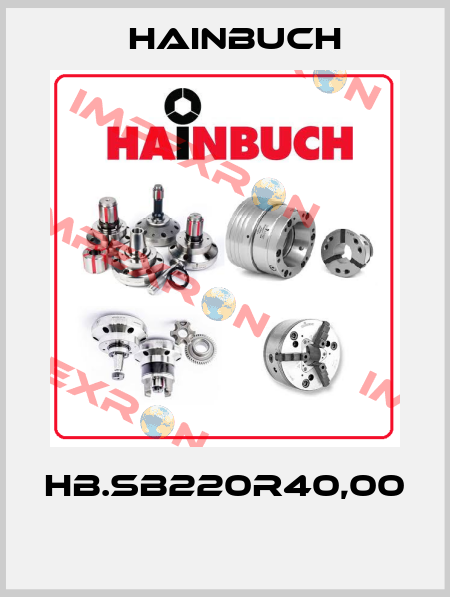 HB.SB220R40,00  Hainbuch
