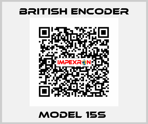 Model 15S  British Encoder