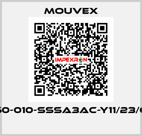 PN:WPLQE060-010-SSSA3AC-Y11/23/60/82/B5/M5  MOUVEX